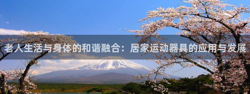 凯捷体育娱乐网站：老人生活与身体的和谐融合：居家运动