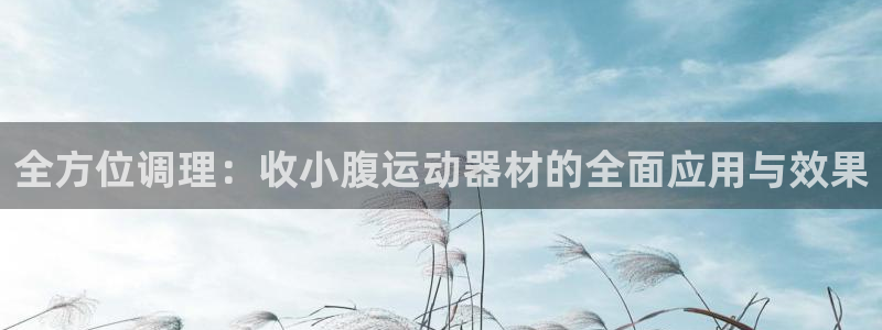 凯捷体育平台注册要钱吗是真的吗：全方位调理：收小腹运动器材的