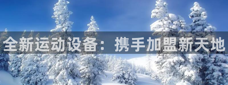 凯捷体育平台APP：全新运动设备：携手加盟新天地