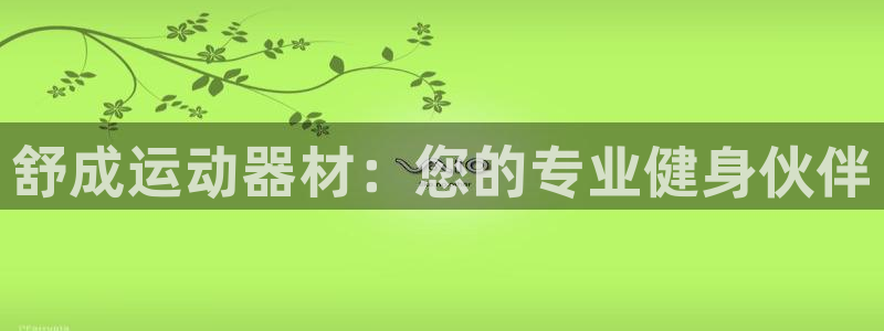 凯捷体育娱乐：舒成运动器材：您的专业健身伙伴