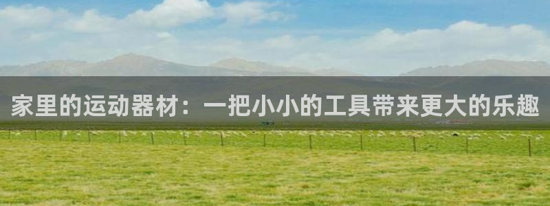 凯捷体育娱乐首页网站大全：家里的运动器材：一把小小的工具带来